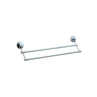 Smedbo NK3364 24 in. Double Towel Bar in Polished Chrome from the Studio Collection